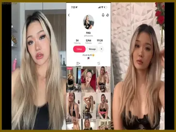 Koleksi Stape Fika Tiktoker Blonde Hyper